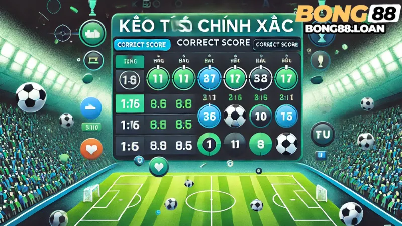 Kèo tỷ số chính xác (Correct Score) là gì? 